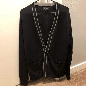 Express men’s cardigan.